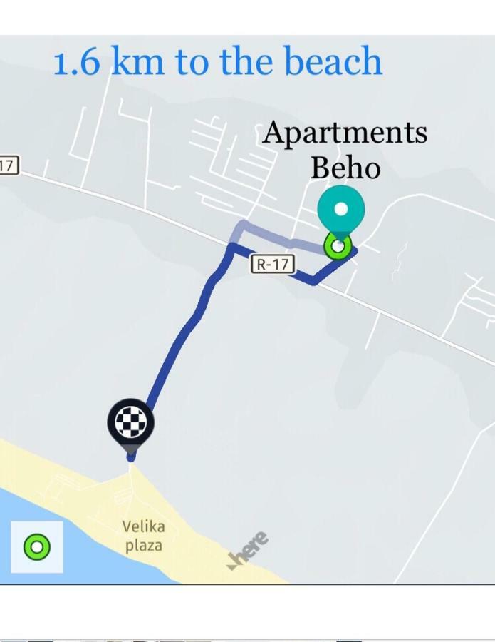 Apartments Beho Ulcinj Eksteriør bilde